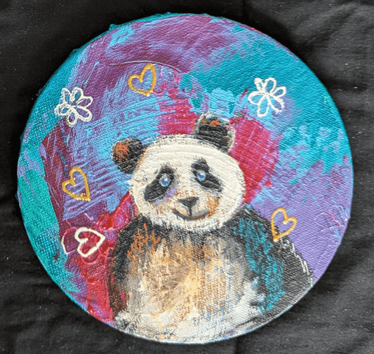 Panda Wildlife Art Oshawa Ontario | Puff