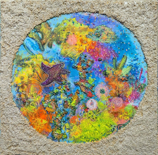 Underwater Wildlife Art Oshawa Ontario | Rainbow Reflections-3