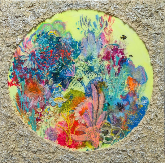 Underwater Wildlife Art Oshawa Ontario | Rainbow Reflections-2