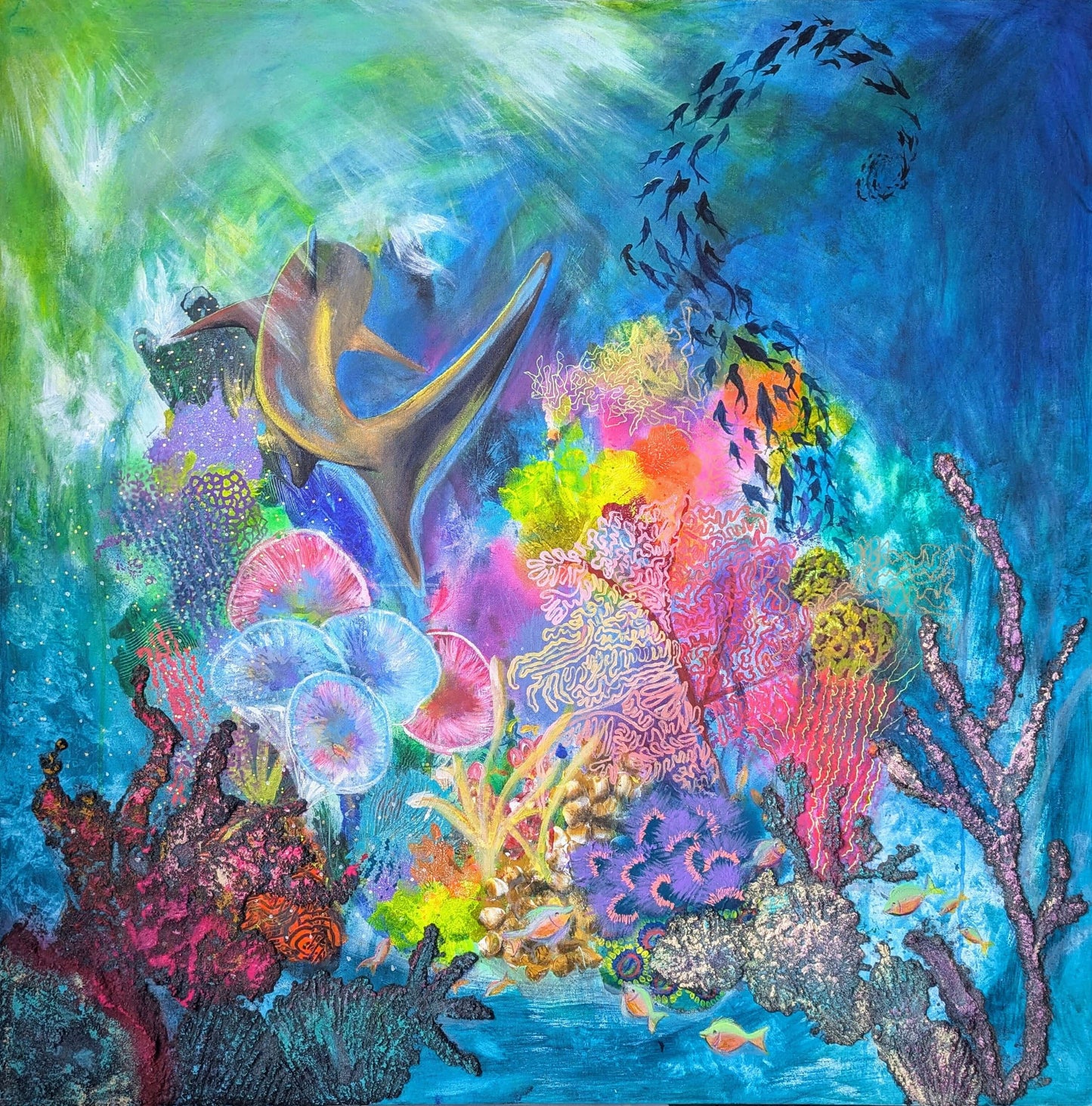 Underwater Wildlife Art Oshawa Ontario | Aqua Bloom