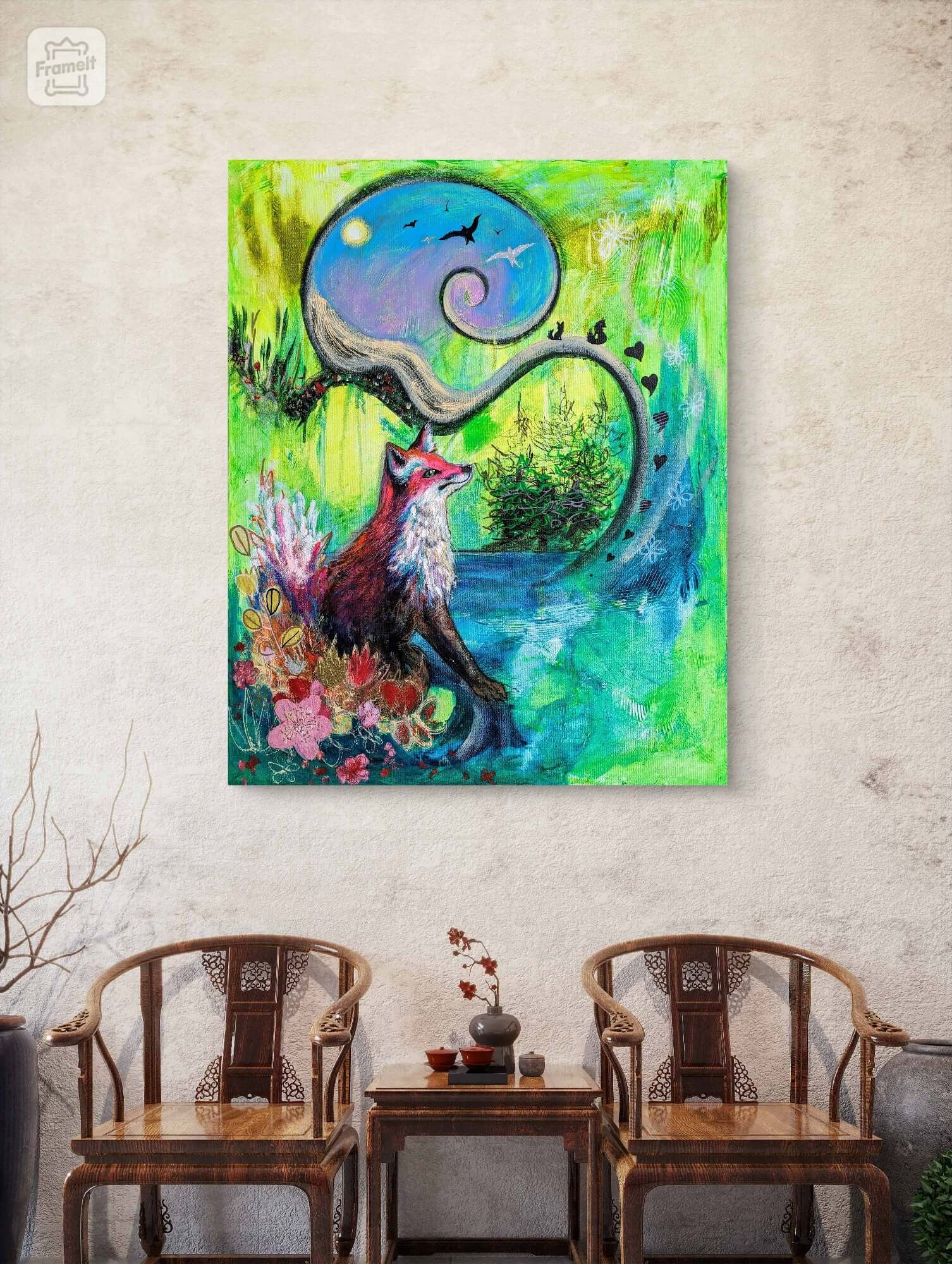 Secret solace of Luna