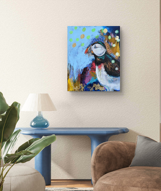 Committed Clown(Available through Federation of Canadian Artists)