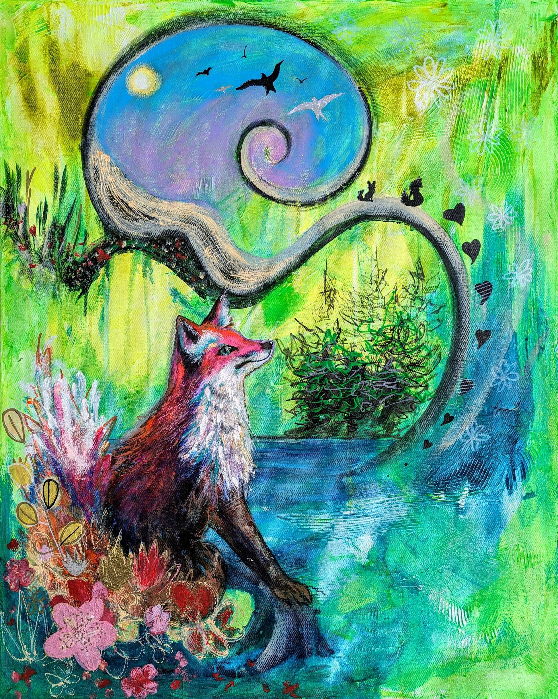 Secret solace of Luna