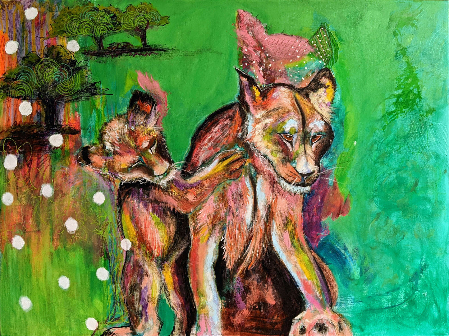 Hey Mommy! Don't worry, I'm here for you!